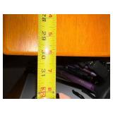 Oak Finish 4-Shelf Bookcase, 35in H x 30in W x 12in D Oak Finish 4-Shelf Bookcase, 35in H x 30in W x 12in D