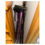 Walking Canes & Trekking Poles - Assorted Colors with Foam & Pistol-Grip Handles Walking Canes & Trekking Poles - Assorted Colors with Foam & Pistol-Grip Handles