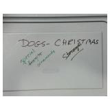 Assorted Christmas Dog Ornaments - Resin Dog Figurines With Santa Assorted Christmas Dog Ornaments - Resin Dog Figurines With Santa