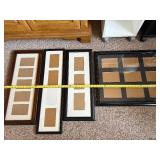 Framed Tan Color Swatches - Set of 4 Frames Framed Tan Color Swatches - Set of 4 Frames