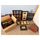 Picture Frames & Wall Decor Collection: 9-Opening Grid Frame, Multi-Panel & Shadow Box Set Picture Frames & Wall Decor Collection: 9-Opening Grid Frame, Multi-Panel & Shadow Box Set