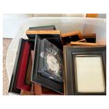 Picture Frames - Assorted Black & Wood Finishes, Mixed Sizes Picture Frames - Assorted Black & Wood Finishes, Mixed Sizes