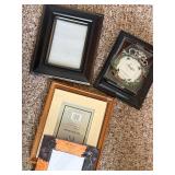 Picture Frames - Assorted Black & Wood Finishes, Mixed Sizes Picture Frames - Assorted Black & Wood Finishes, Mixed Sizes