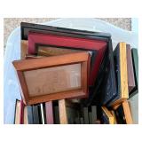 Picture Frames - Assorted Black & Wood Finishes, Mixed Sizes Picture Frames - Assorted Black & Wood Finishes, Mixed Sizes