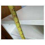 White 2-Shelf Mobile Storage Cart on Casters White 2-Shelf Mobile Storage Cart on Casters