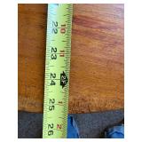 Antique Hinged Pedestal Table with Drop-Leaf Oval Top, Vintage Dining Accent Antique Hinged Pedestal Table with Drop-Leaf Oval Top, Vintage Dining Accent