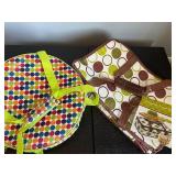 Casserole Travel Bag & Circular Insulated Lunch Bag Casserole Travel Bag & Circular Insulated Lunch Bag