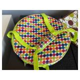 Casserole Travel Bag & Circular Insulated Lunch Bag Casserole Travel Bag & Circular Insulated Lunch Bag