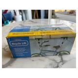 Bicycle Lift - Steel Construction, 46 ft Nylon Rope, Mounting Hardware Included