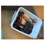 Assorted Outdoor Gear Bundle: Boots, Coleman Cooler, Gas Cylinders