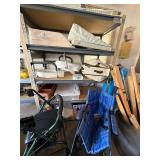 Walker with Seat, Wheelchair & Bedside Commode - Mobility Aids Lot