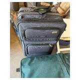 Soft-Sided Rolling Suitcases with Linens (Lot of 2)