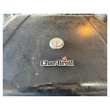 Char-Broil 4-Burner Gas Grill on Wheeled Cart with Side Shelf