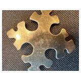 Vintage Cross Pendant Lot 4 Pc Mixed Metal Coptic Style Sterling 925 Vintage Cross Pendant Lot 4 Pc Mixed Metal Coptic Style Sterling 925