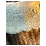 Vintage Sterling Silver Turquoise Southwest Necklace 16in 25g Vintage Sterling Silver Turquoise Southwest Necklace 16in 25g