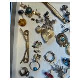 Mixed Jewelry Lot w/ Sterling Silver Southwestern Pieces 60g Total Mixed Jewelry Lot w/ Sterling Silver Southwestern Pieces 60g Total