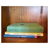 Lot of 3 Nature Field Guide Books Peterson Wildflowers Weather