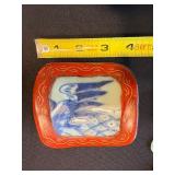 Vintage Necklace & Red Lacquer Style Trinket Box Mixed Decor Lot Vintage Necklace & Red Lacquer Style Trinket Box Mixed Decor Lot