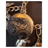 Vintage Sterling Silver Charm Bracelet 63-64 Teen Board 11 Charms Vintage Sterling Silver Charm Bracelet 63-64 Teen Board 11 Charms