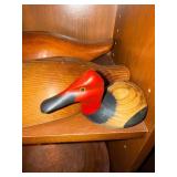 Lot of 4 Hand Carved Wooden Duck Decoys Folk Art Bird Carvings Lot of 4 Hand Carved Wooden Duck Decoys Folk Art Bird Carvings