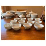 Limoges W.G. & Co France Floral Porcelain Dinnerware Set, 60+ Pcs Limoges W.G. & Co France Floral Porcelain Dinnerware Set, 60+ Pcs