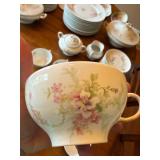 Limoges W.G. & Co France Floral Porcelain Dinnerware Set, 60+ Pcs Limoges W.G. & Co France Floral Porcelain Dinnerware Set, 60+ Pcs