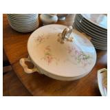 Limoges W.G. & Co France Floral Porcelain Dinnerware Set, 60+ Pcs Limoges W.G. & Co France Floral Porcelain Dinnerware Set, 60+ Pcs