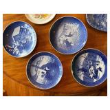 8 Decorative Collector Plates B&G Royal Copenhagen Christmas Lot 8 Decorative Collector Plates B&G Royal Copenhagen Christmas Lot