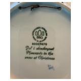 8 Decorative Collector Plates B&G Royal Copenhagen Christmas Lot 8 Decorative Collector Plates B&G Royal Copenhagen Christmas Lot