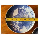 8 Decorative Collector Plates B&G Royal Copenhagen Christmas Lot 8 Decorative Collector Plates B&G Royal Copenhagen Christmas Lot