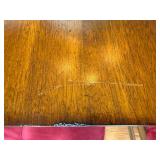 Vintage Oval Wood Dining Table Set w/ 6 Ethan Allen Crossback Chairs 48 x 66 Vintage Oval Wood Dining Table Set w/ 6 Ethan Allen Crossback Chairs 48 x 66