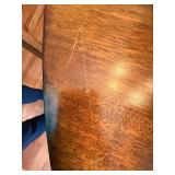 Vintage Oval Wood Dining Table Set w/ 6 Ethan Allen Crossback Chairs 48 x 66 Vintage Oval Wood Dining Table Set w/ 6 Ethan Allen Crossback Chairs 48 x 66