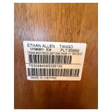 Vintage Oval Wood Dining Table Set w/ 6 Ethan Allen Crossback Chairs 48 x 66 Vintage Oval Wood Dining Table Set w/ 6 Ethan Allen Crossback Chairs 48 x 66