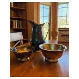 Silverplate Pitcher & Footed Bowls Lot Reed Barton Sheffield 3 Pc Silverplate Pitcher & Footed Bowls Lot Reed Barton Sheffield 3 Pc