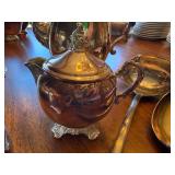 Vintage Silverplate Serving Lot F.B. Rogers Coffee Pot Tray Ladle 7 Pc Vintage Silverplate Serving Lot F.B. Rogers Coffee Pot Tray Ladle 7 Pc