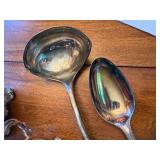 Vintage Silverplate Serving Lot F.B. Rogers Coffee Pot Tray Ladle 7 Pc Vintage Silverplate Serving Lot F.B. Rogers Coffee Pot Tray Ladle 7 Pc