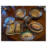 Vintage Silverplate Serving Ware Lot Baldwin Gorham Teapot Trays Vintage Silverplate Serving Ware Lot Baldwin Gorham Teapot Trays