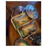 Vintage Silverplate Serving Ware Lot Baldwin Gorham Teapot Trays Vintage Silverplate Serving Ware Lot Baldwin Gorham Teapot Trays