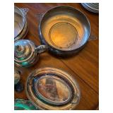 Vintage Silverplate Serving Ware Lot Baldwin Gorham Teapot Trays Vintage Silverplate Serving Ware Lot Baldwin Gorham Teapot Trays