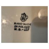 Mixed Kitchen Serveware Lot Polish Pottery Corning Ware Tray Bowls Mixed Kitchen Serveware Lot Polish Pottery Corning Ware Tray Bowls