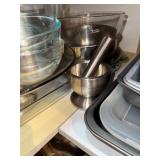 Mixed Kitchen Cookware Bakeware Lot Calphalon Wilton Glass Metal Mixed Kitchen Cookware Bakeware Lot Calphalon Wilton Glass Metal