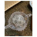 Mixed Serving Ware Lot Mud Pie Godinger Glass Baskets Wood Bowl Mixed Serving Ware Lot Mud Pie Godinger Glass Baskets Wood Bowl