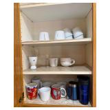 Mixed Clear Pressed Glass Stemware & Tumblers Lot With Mugs Mixed Clear Pressed Glass Stemware & Tumblers Lot With Mugs