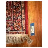 Persian Style Red Floral Hall Runner Rug 2ft x 12ft. - Used Persian Style Red Floral Hall Runner Rug 2ft x 12ft. - Used