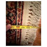 Persian Style Red Floral Hall Runner Rug 2ft x 12ft. - Used Persian Style Red Floral Hall Runner Rug 2ft x 12ft. - Used