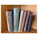 Vintage Religious Books Lot Holy Bible Hymnal Devotional Hardcover