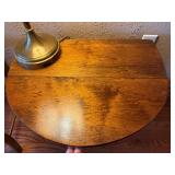 Small Vintage Wood Drop Leaf Gateleg Side End Table 29x17x27