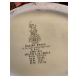 Royal Doulton Don Quixote & Sancho Panca Character Jugs Pair