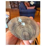 Hand Carved Wood Good Shepherd Jesus Figure 6in Religious Statue