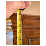 Traditional Wood Entertainment Center Wall Unit Bookcase Cabinet